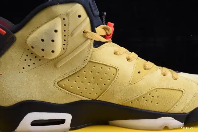 Rep TBkick JORDAN X TRAVIS SCOTT 6 YELLOW AIR CN1084-300 0616